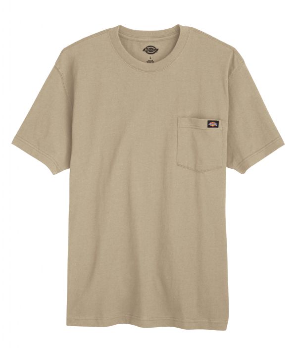 Dickies Men's Short Sleeve Traditional Heavyweight Crew Neck