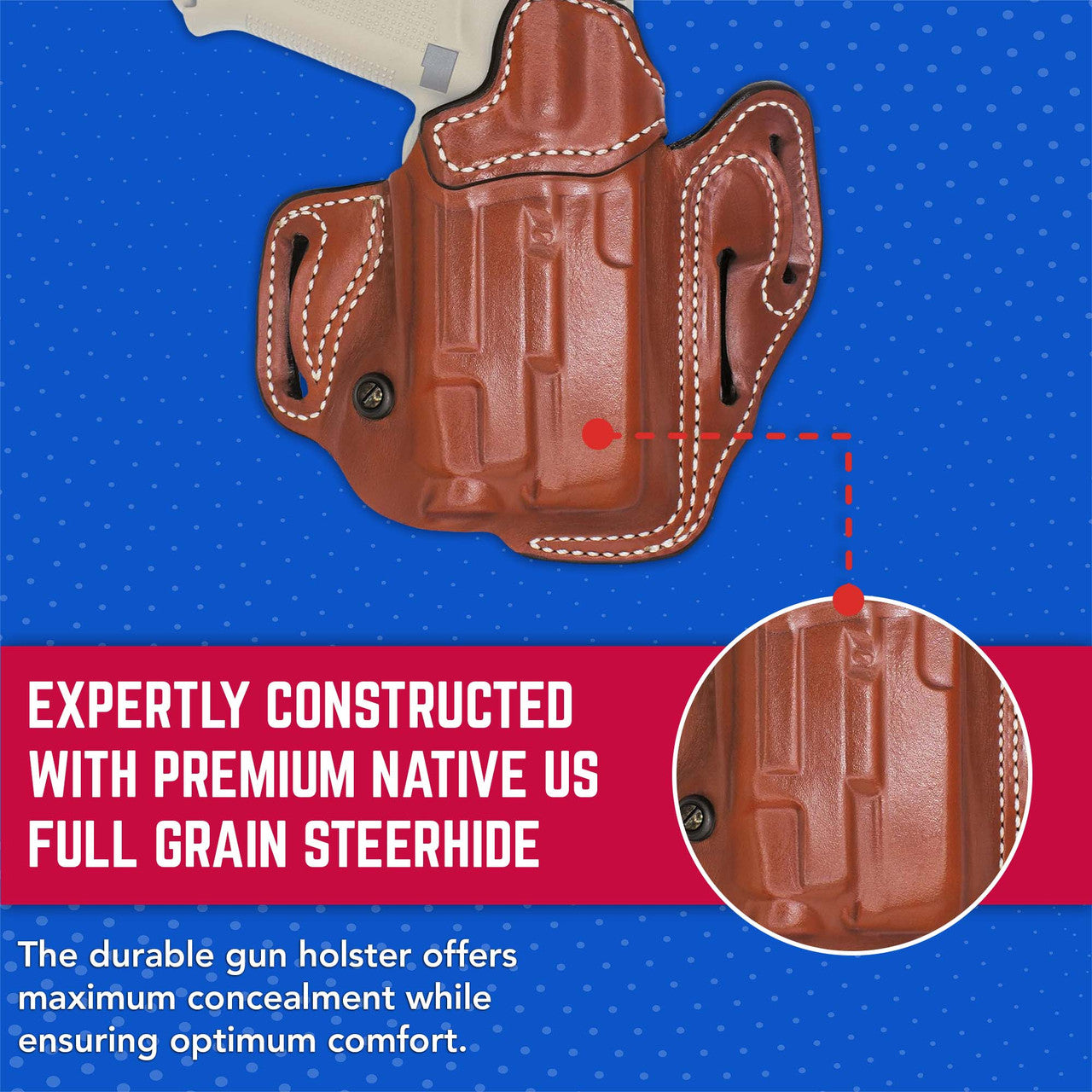 DeSantis GunHide THE SPEED-LITE, Glock Material, Tan