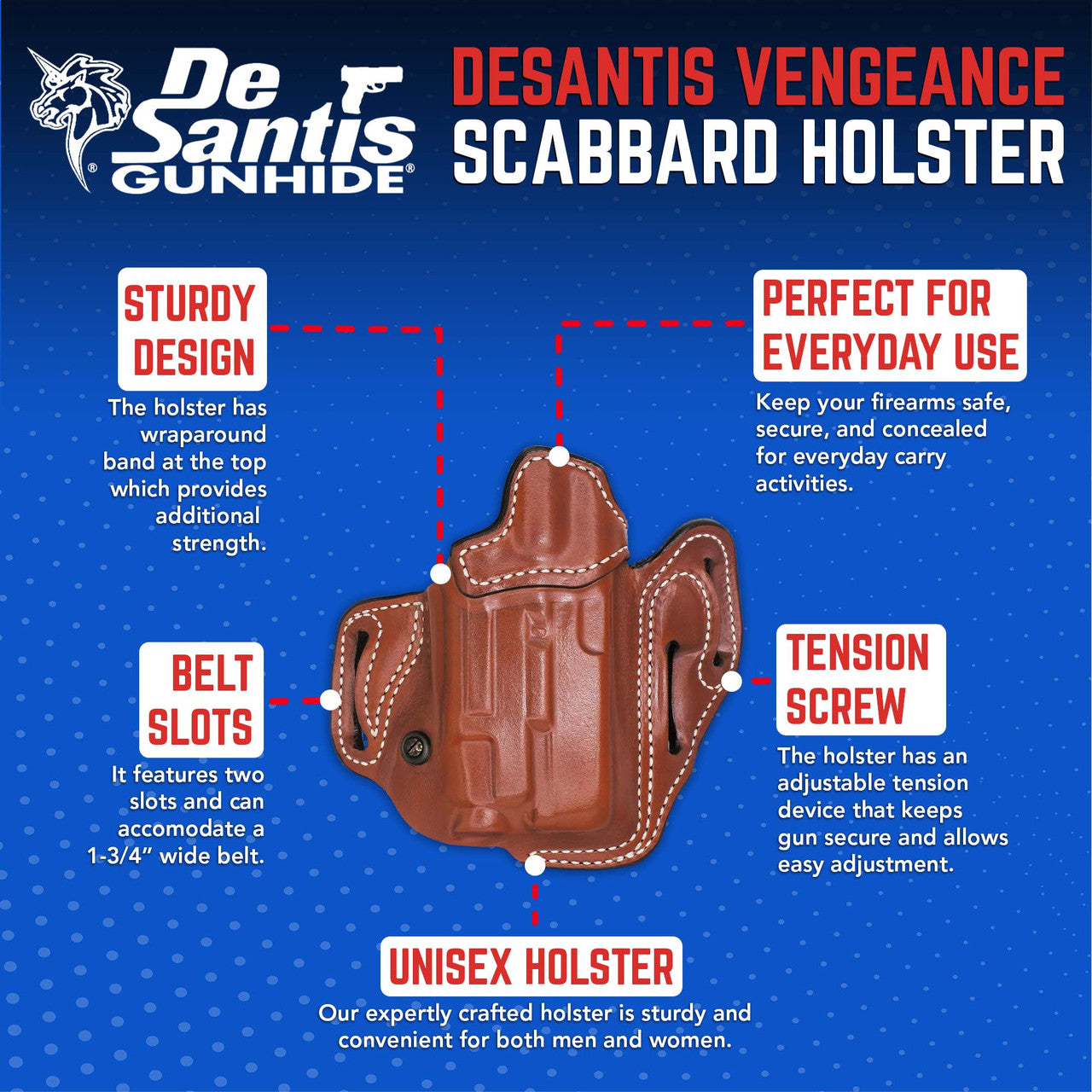 DeSantis GunHide THE SPEED-LITE, Glock Material, Tan