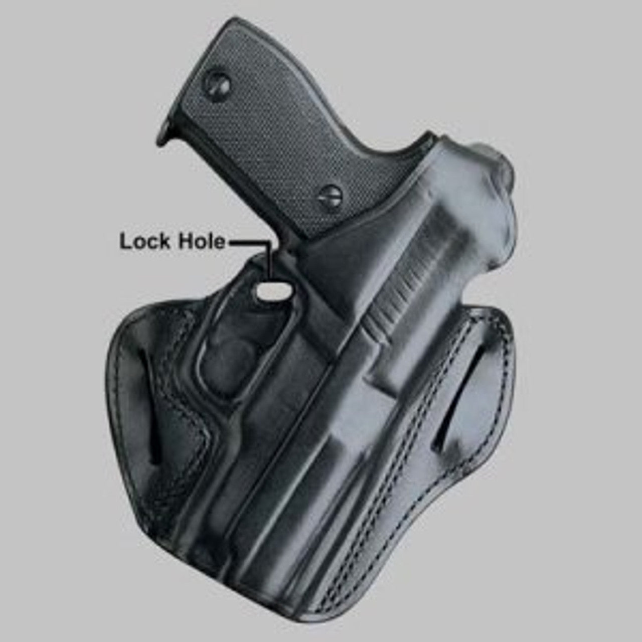 DeSantis GunHide F.A.M.S. W/ LOCK HOLE, Glock Make, Black with Right Fit