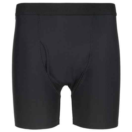 Flying Cross Duke 80/20 Nylon/Spandex Regular Boxer Brief- Black