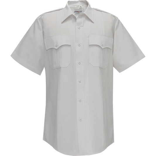 Flying Cross Men's Short Sleeve Shirt W/Zipper