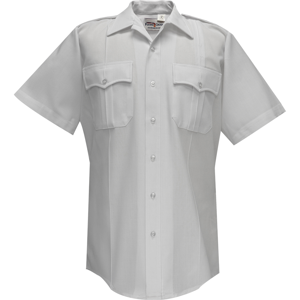 Flying Cross Deluxe Tropical 65% Poly/35% Rayon Men'S Short Sleeve Shirt