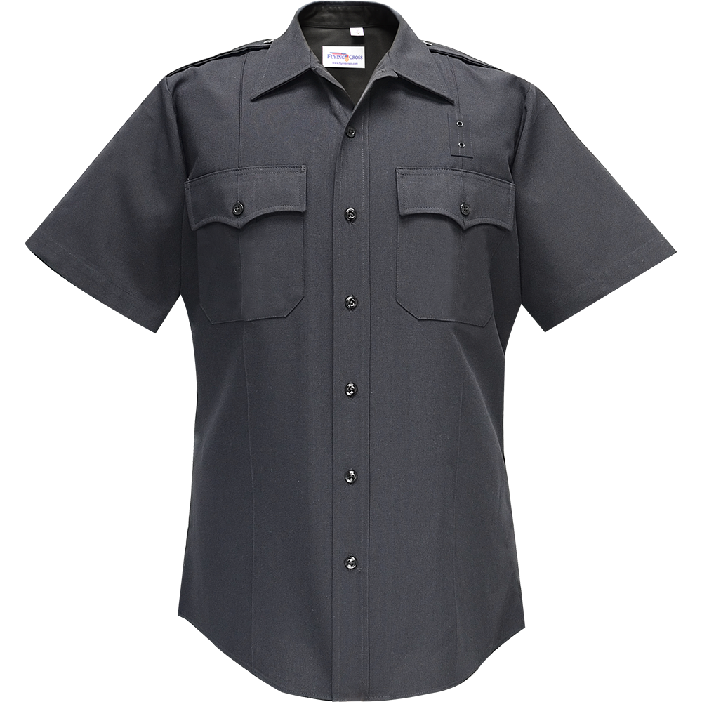 Flying Cross Deluxe Tropical 65% Poly/35% Rayon Men'S Short Sleeve Shirt