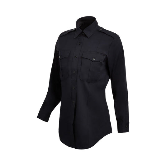 Flying Cross Core Flex Women's Long Sleeve Class A Shirt - LAPD Navy