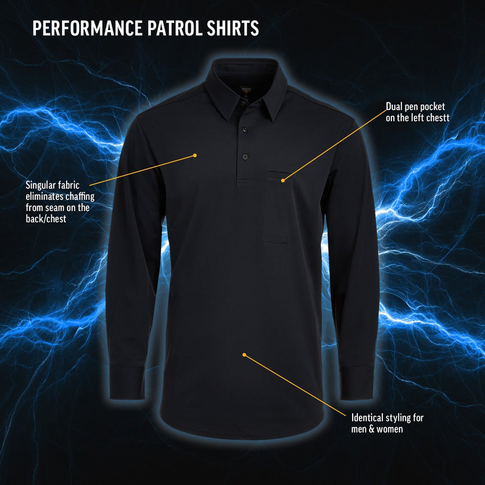 Flying Cross Power Flex Women's Performance Long Sleeve Patrol Shirt