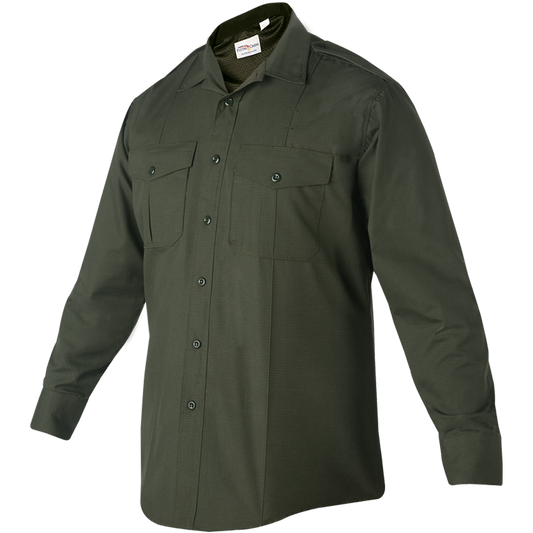 Flying Cross FX Flex Men's Class B Long Sleeve Shirt - OD Green