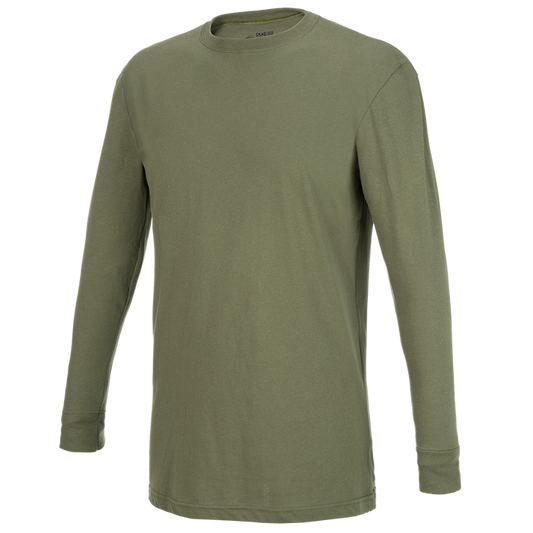 Flying Cross Duke L/S 50/50 Regular T-Shirt - Olive Green