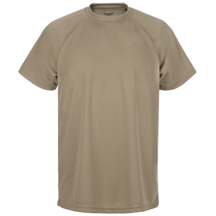 Flying Cross Duke 100% Polyester Loose Fit SS Regular T-Shirt Tan