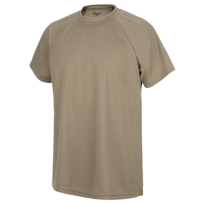 Flying Cross Duke 100% Polyester Loose Fit SS Regular T-Shirt Tan