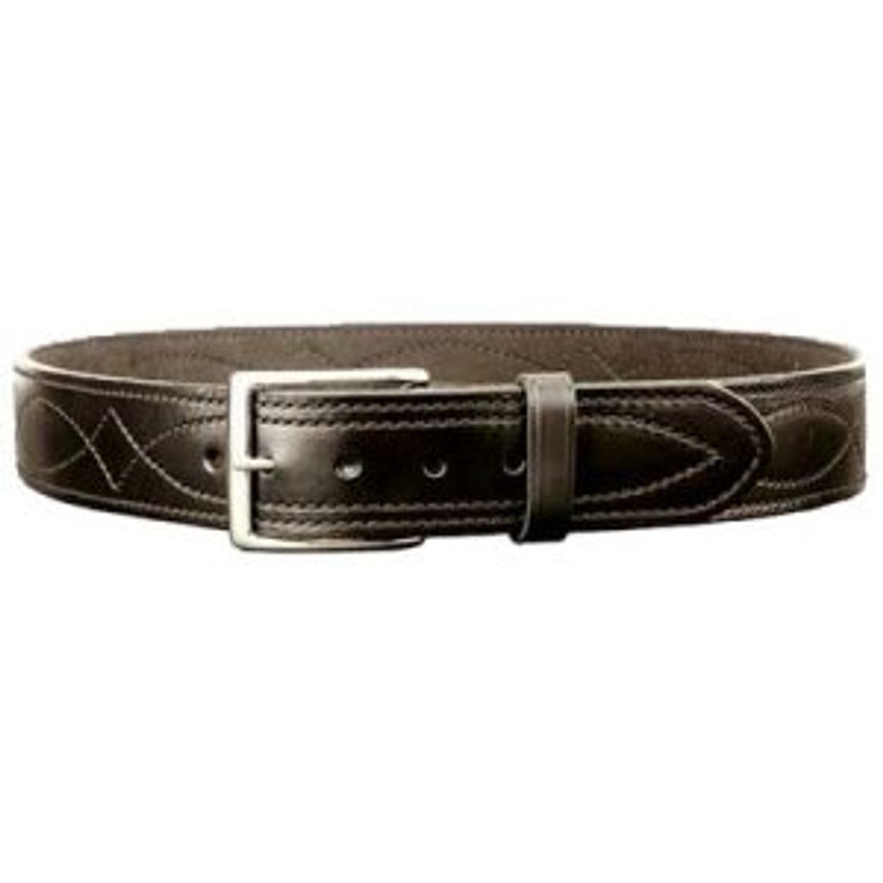 DeSantis GunHide FANCY STITCH LINED BELT, 1 3/4", Black