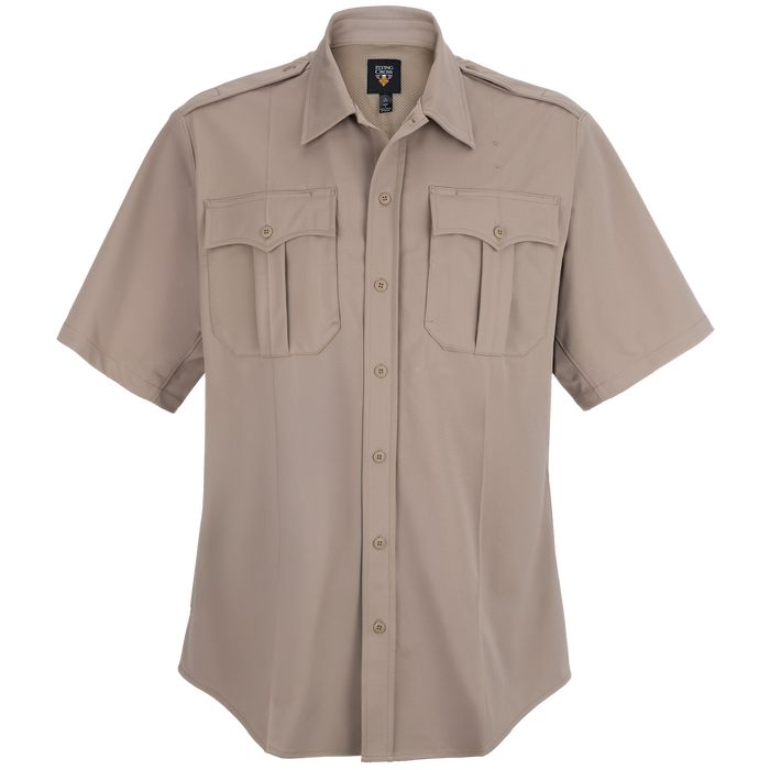 Flying Cross Power Flex Men's Short Sleeve Class A Uniform Shirt