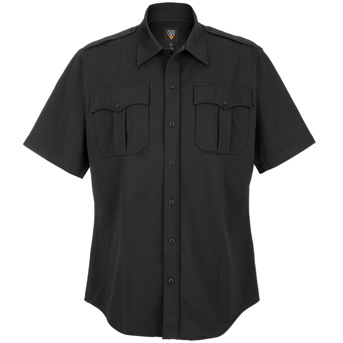 Flying Cross Power Flex Men's Short Sleeve Class A Uniform Shirt