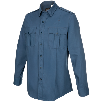 Flying Cross FX Flex Men's Class A Long Sleeve Shirt - French Blue
