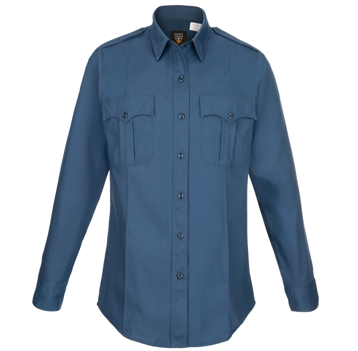 Flying Cross FX Flex Women's Class A Long Sleeve Shirt - French Blue
