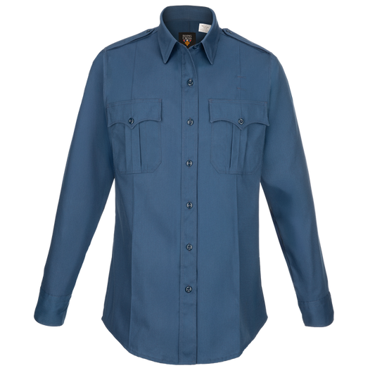 Flying Cross FX Flex Women's Class A Long Sleeve Shirt - French Blue