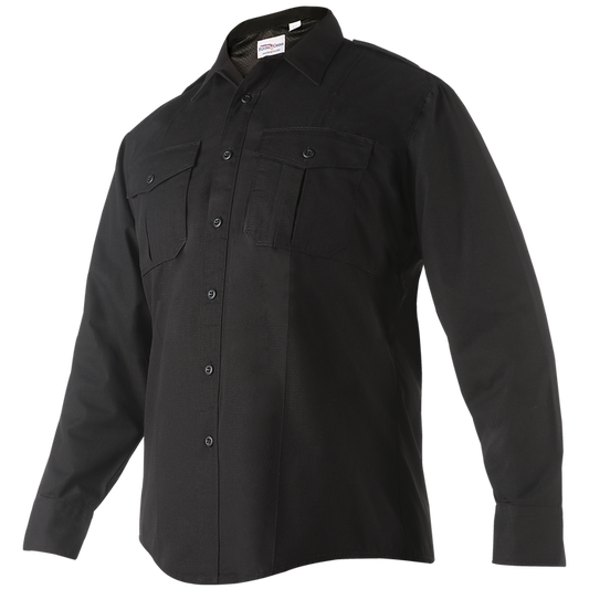 Flying Cross FX Flex Women's Class B Long Sleeve Shirt - Black