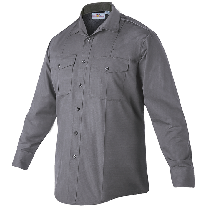 Flying Cross FX Flex Women's Class B Long Sleeve Shirt - Oxford Grey