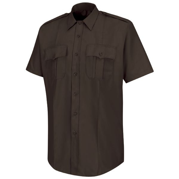 Horace Small Men's Deputy Deluxe Short Sleeve Shirt - Brown