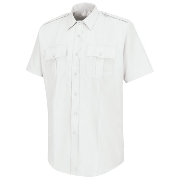 Horace Small Men's Deputy Deluxe Short Sleeve Shirt - White