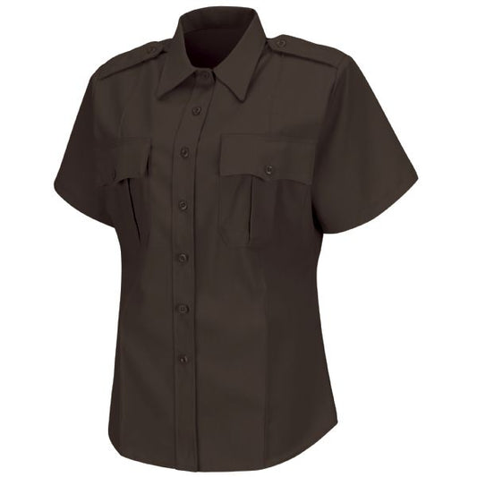 Horace Small Women's Deputy Deluxe Short Sleeve Shirt - Brown