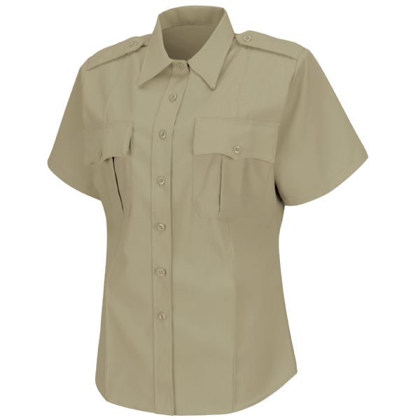 Horace Small Women's Deputy Deluxe Short Sleeve Shirt - Silver Tan