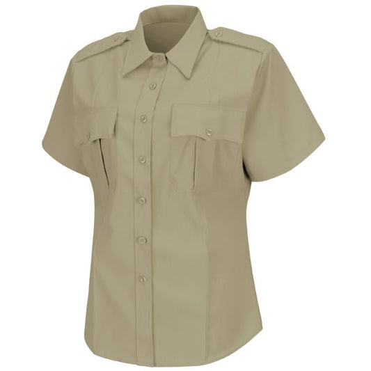 Horace Small Women's Deputy Deluxe Short Sleeve Shirt - Silver Tan