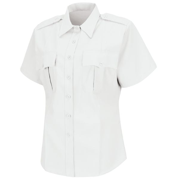 Horace Small Women's Deputy Deluxe Short Sleeve Shirt - White