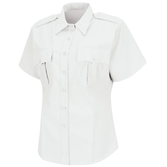 Horace Small Women's Deputy Deluxe Short Sleeve Shirt - White