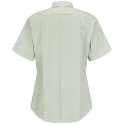 Horace Small Women's New Dimension® Poplin Short Sleeve Shirt - Light Green