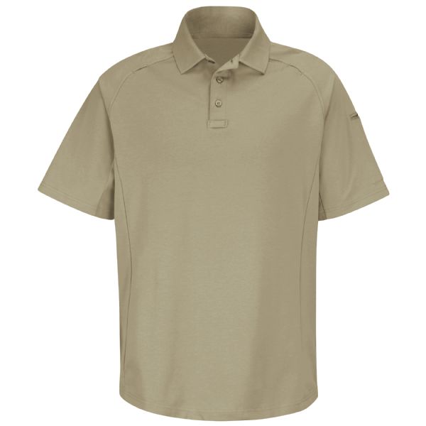Horace Small New Dimension® Short Sleeve Polo - Silver Tan