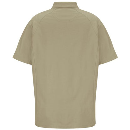 Horace Small New Dimension® Short Sleeve Polo - Silver Tan