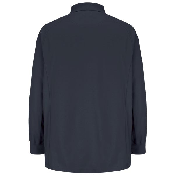 Horace Small New Dimension® Long Sleeve Polo - Dark Navy