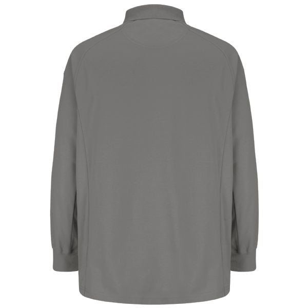 Horace Small New Dimension® Long Sleeve Polo - Grey