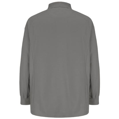 Horace Small New Dimension® Long Sleeve Polo - Grey
