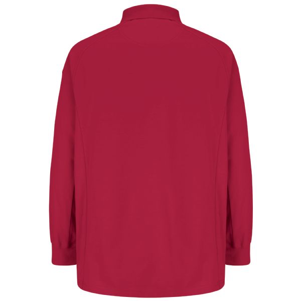 Horace Small New Dimension® Long Sleeve Polo - Red