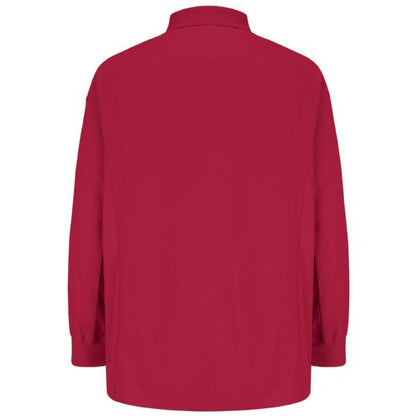Horace Small New Dimension® Long Sleeve Polo - Red
