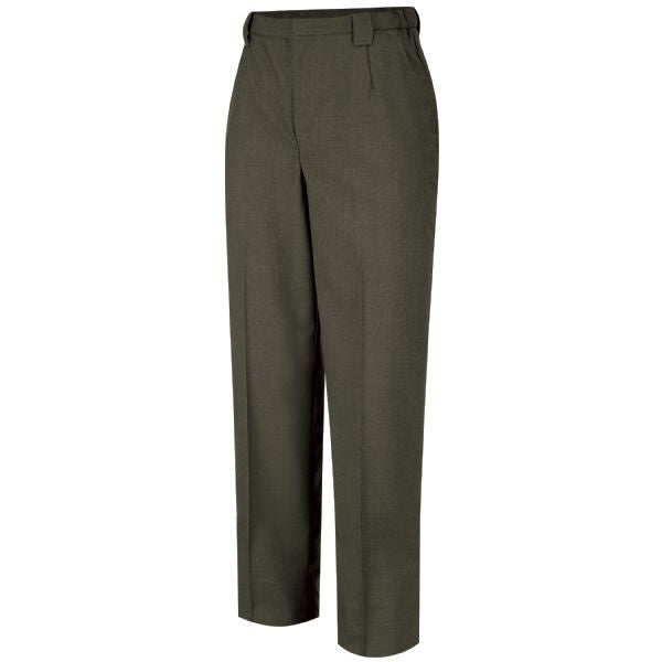 Horace Small Men's Poly/Wool Tropical Dress Trouser - Earth Green