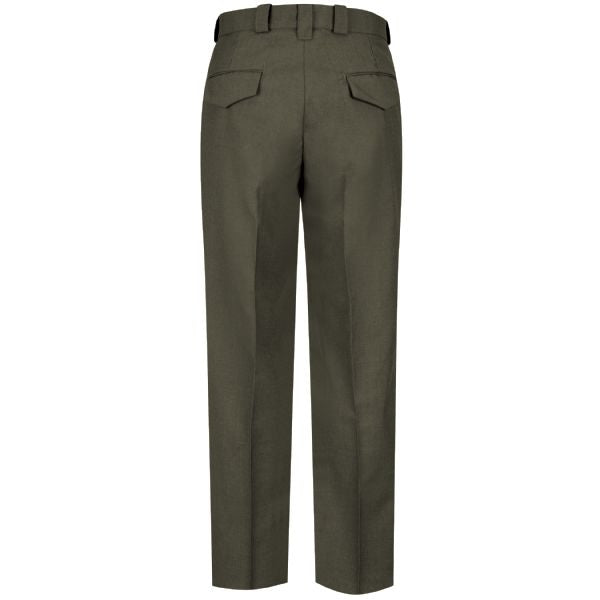 Horace Small Men's Poly/Wool Tropical Dress Trouser - Earth Green