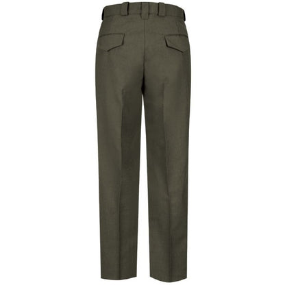 Horace Small Men's Poly/Wool Tropical Dress Trouser - Earth Green