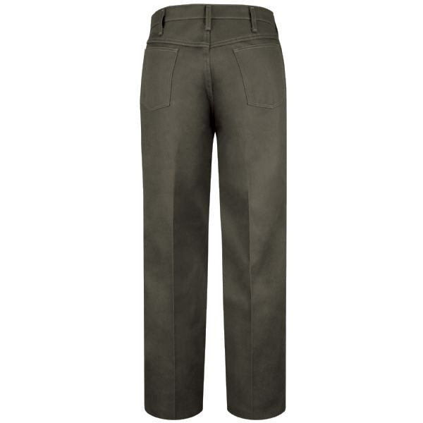 Horace Small Women's Poly/Cotton Work Jean - Earth Green