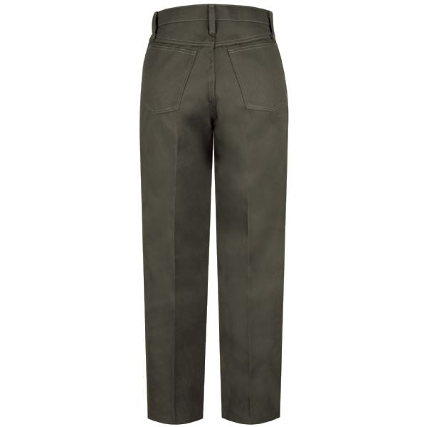 Horace Small Women's Poly/Cotton Work Jean - Earth Green