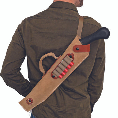 DeSantis GunHide KURZ SHOTGUN CASE, Mossberg Make, Natural with Ambidextrous Fit