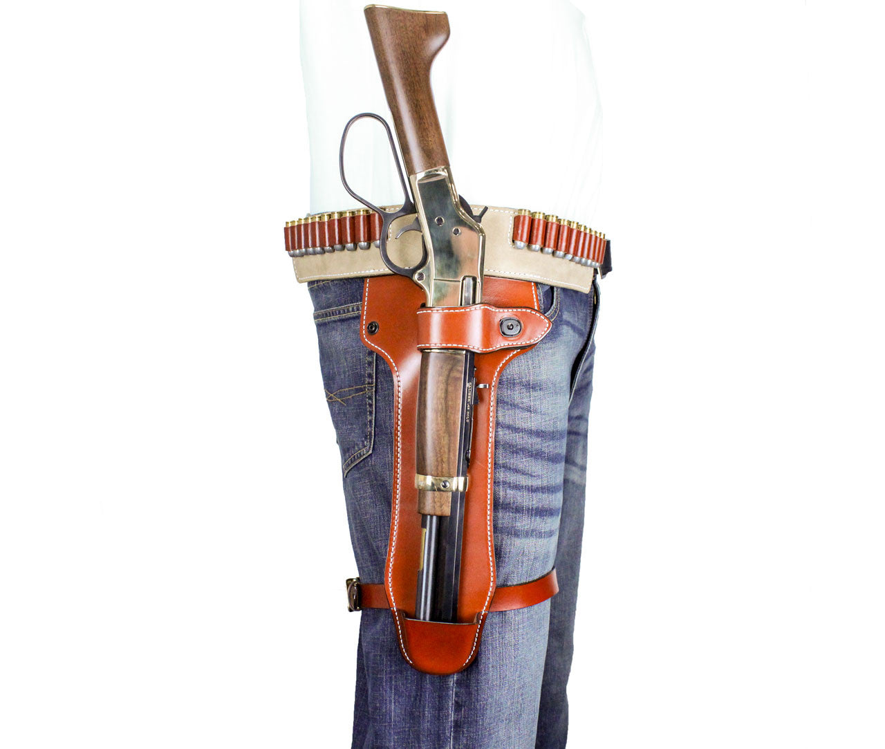 DeSantis GunHide MARE'S LEG, Mare's Leg Rifles Make, Tan with Ambidextrous Fit