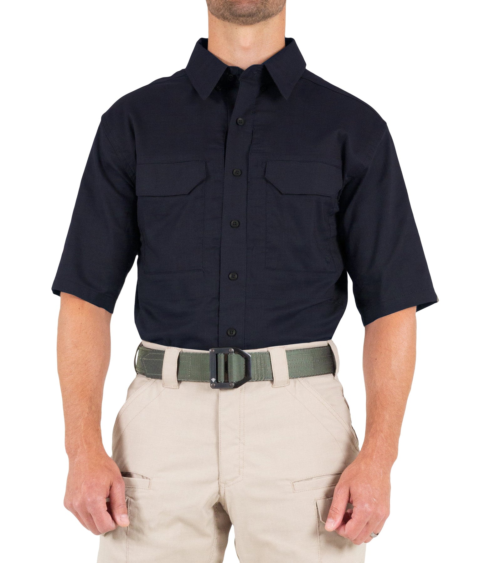 First Tactical Men's V2 Tactical Short Sleeve Shirt - Midnight Navy