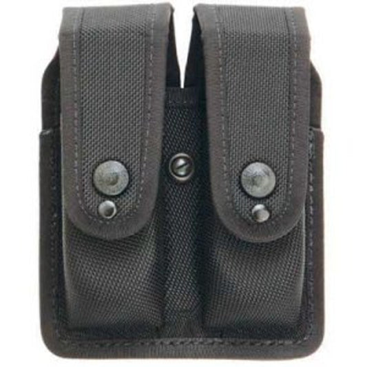 DeSantis GunHide NYLAHIDE DOUBLE MAG POUCH, Beretta Make, Black with Ambidextrous Fit