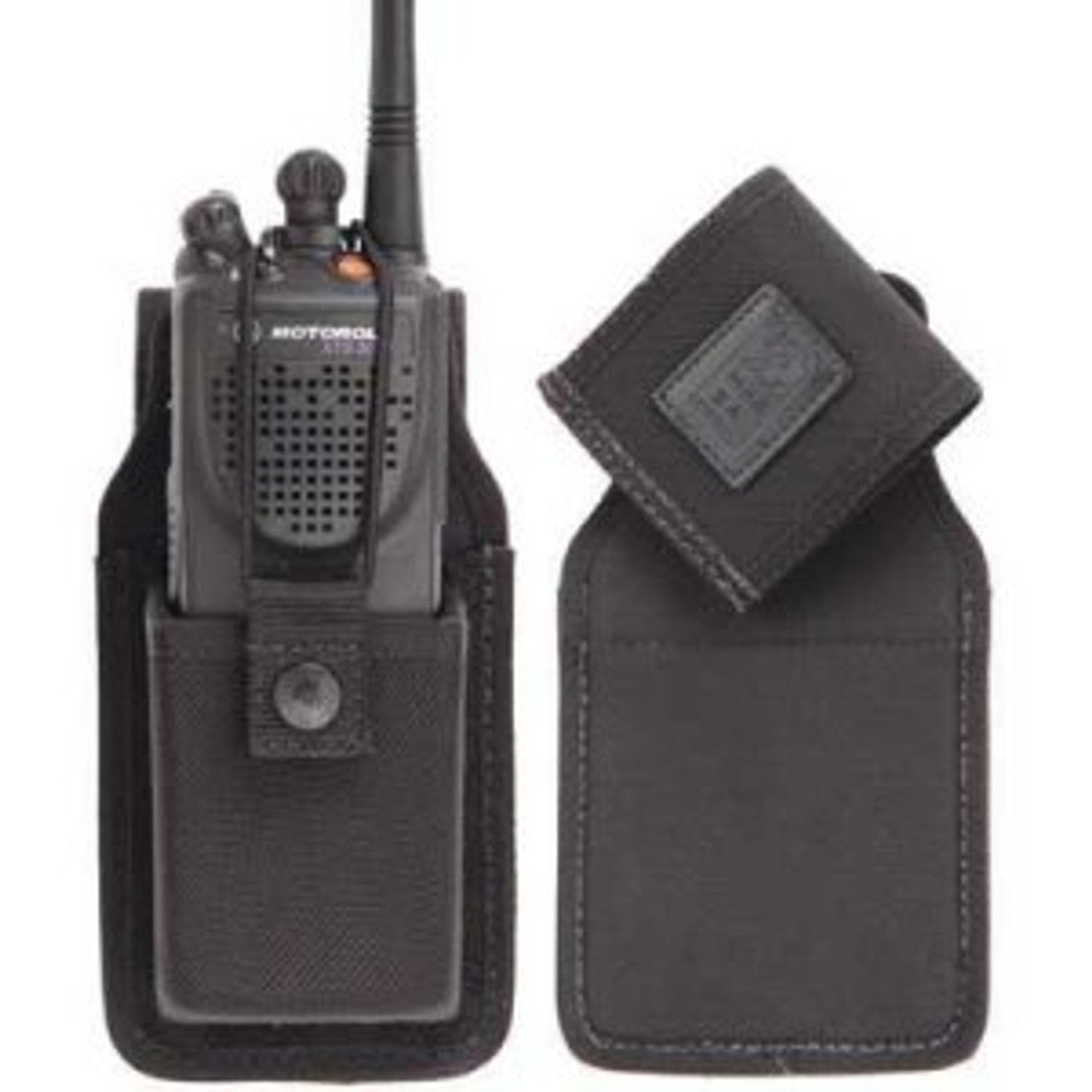 DeSantis GunHide NYLAHIDE XTS3000 RADIO HOLDER, Black with Ambidextrous Fit