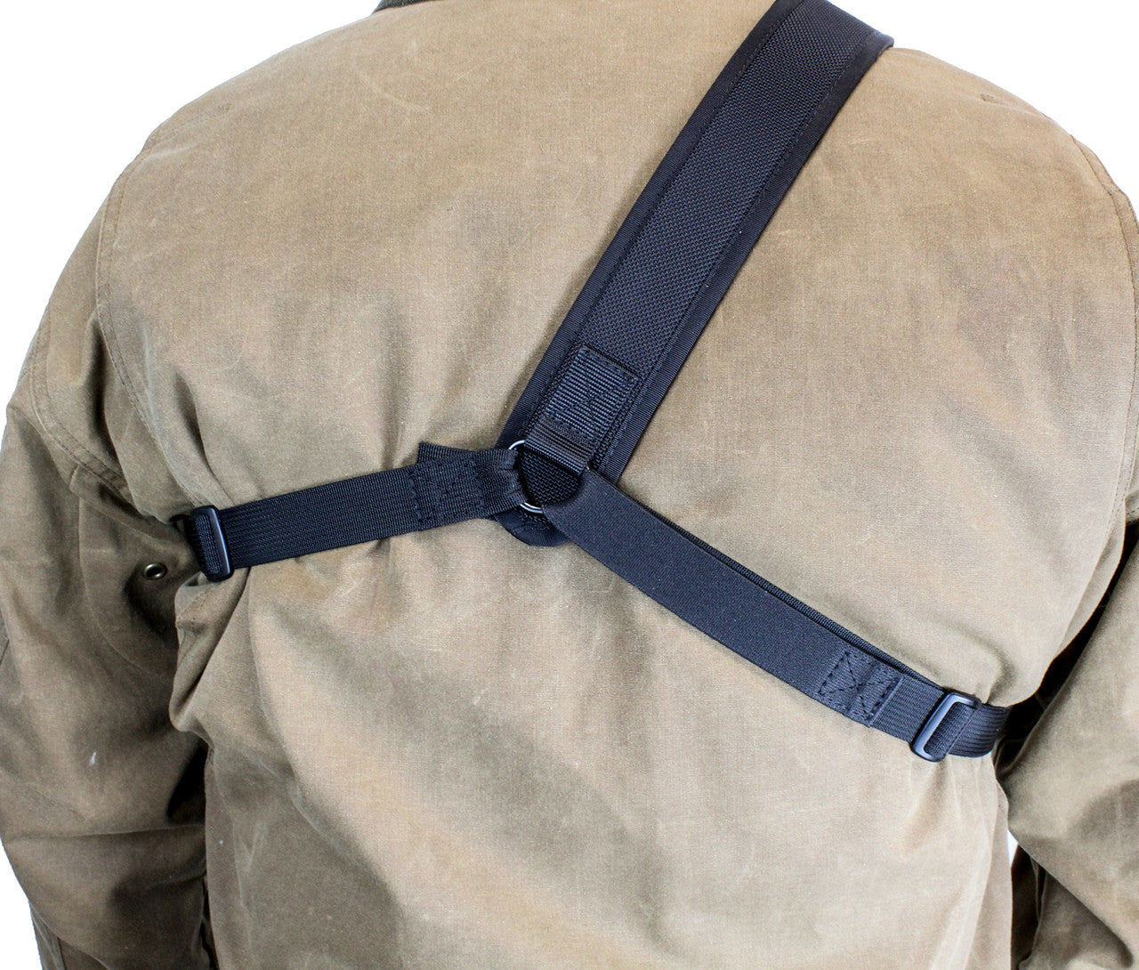 DeSantis GunHide OUTDRAW CHEST RIG, Springfield Armory Make, Black with Right Fit