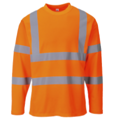 Portwest Cotton Comfort Long Sleeve T-Shirt