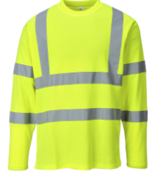 Portwest Cotton Comfort Long Sleeve T-Shirt